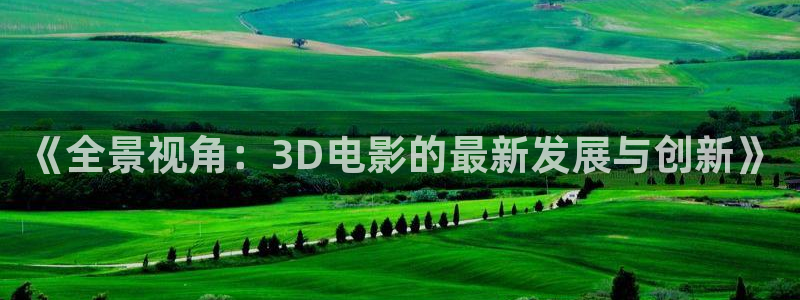 红叶影视下载：《全景视角：3D电影的最新发展与创新》
